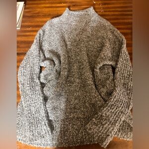 Buckle Charcoal Turtleneck Sweater